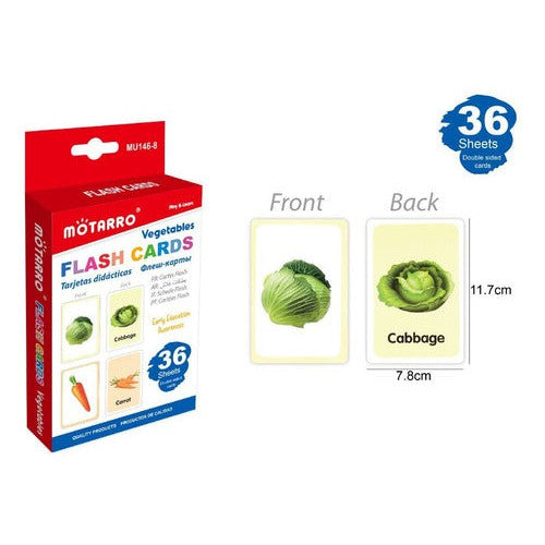Láminas Didácticas Vegetales Inglés