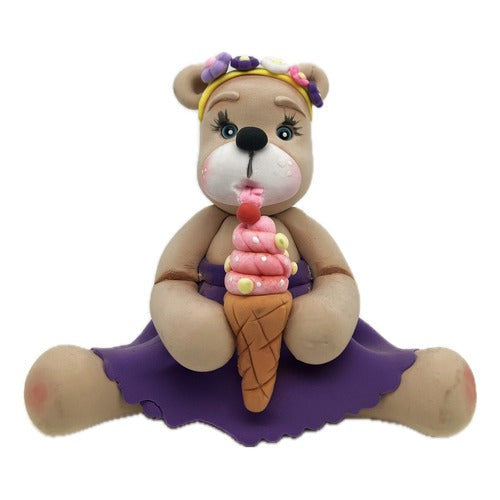 Osita Baby De Goma Eva 3d Figura Decoratva