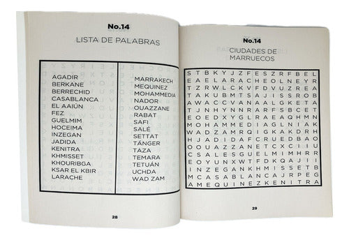 Libro Sopa De Letras Formato Grande