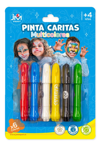 Lapices Pinta Caritas Multicolores
