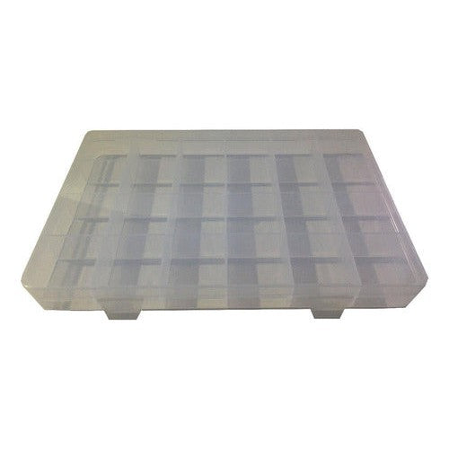 Caja Organizadora 24 Espacios Hama Mostacillas Planchables