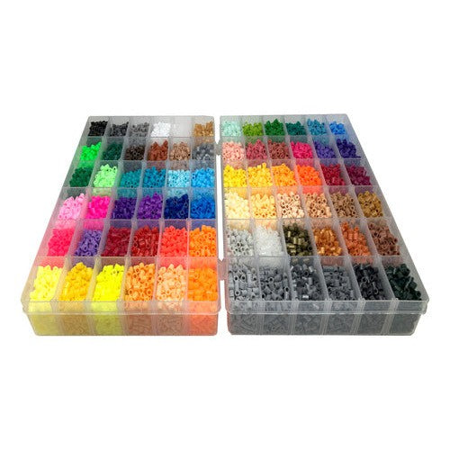 Pack Mostacillas Planchables Hama 5mm, 72 Colores