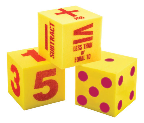 Dado Esponja Grande Matemáticas