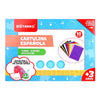 Carpeta Cartulina Española 10 Pliegos 10 Colores