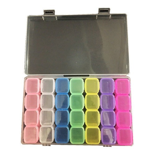 Caja Organizadora Cristales 28 Espacios