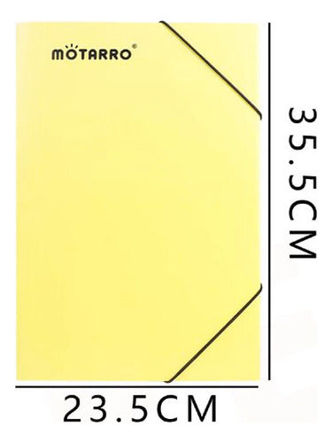 Carpeta Con Elástico Oficio