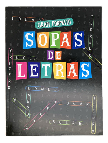 Libro Sopa De Letras Formato Grande
