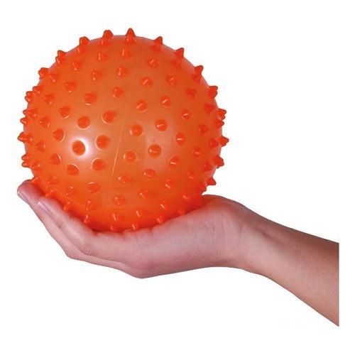 Pelota Sensorial Transparente 15 Cm