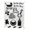 Plantilla Flexible Stencil Diseño Baby Shower