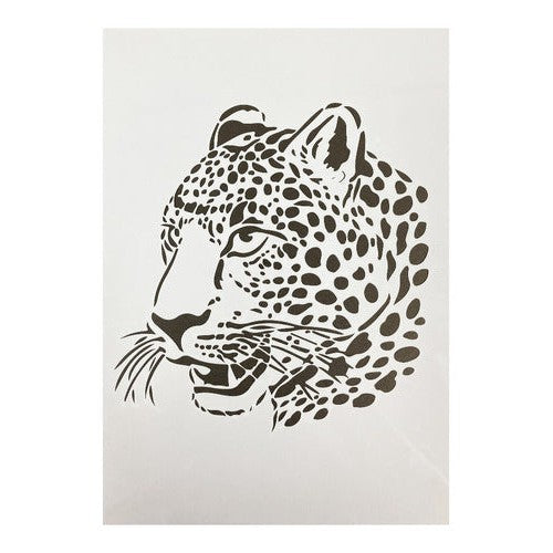 Plantilla Flexible Stencil A4 Diseño Animales