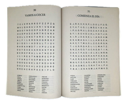 Libro Sopa De Letras Formato Grande