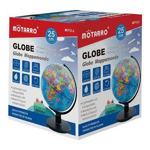 Globo Terráqueo 25 Cm Escolar
