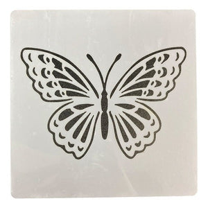 Plantilla Stencil 15x15 Cm Diseño Mariposas