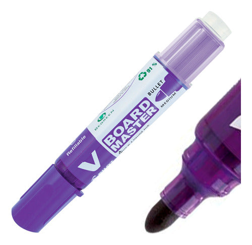 Marcador Pizarra Recargable V Board Master Pilot