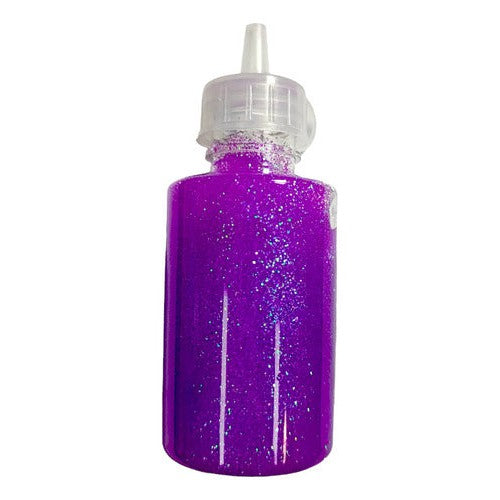 Botellita Glitter Glue 80 Gr Manualidades