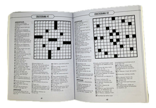 Libro Crucigramas Formato Grande