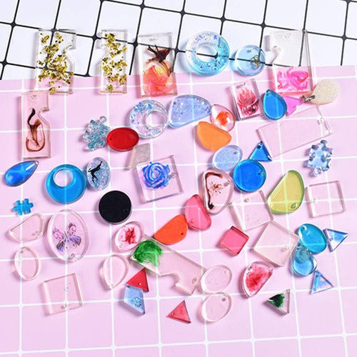 Molde De Silicona Para Resina Epóxica Joyeria