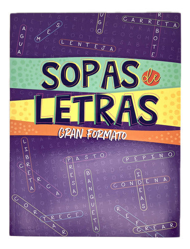 Libro Sopa De Letras Formato Grande