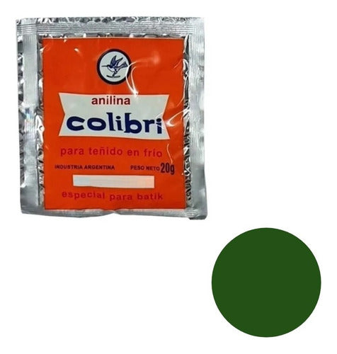 Colibrí En Frio Polvo Anilina 20 Gr