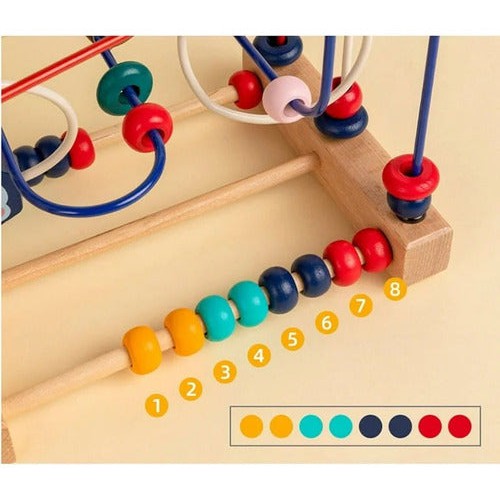 Juego Motricidad Fina Laberinto Pronosupinador De Madera
