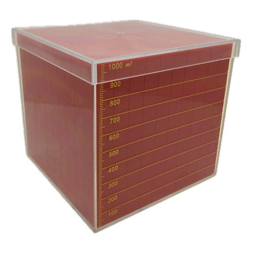 Bloques Base 10 Matemática Unidad De Mil + Cubo Litro