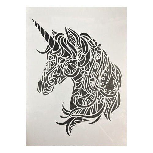 Plantilla Stencil 21x29 Cm Diseño Animales 2
