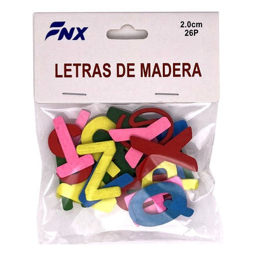Letras De Madera Manualidades 26 Piezas