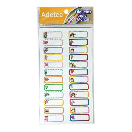 Etiquetas Para Marcar Utiles Adetec