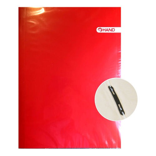 Carpeta Plastificada Escolar Con Gusano