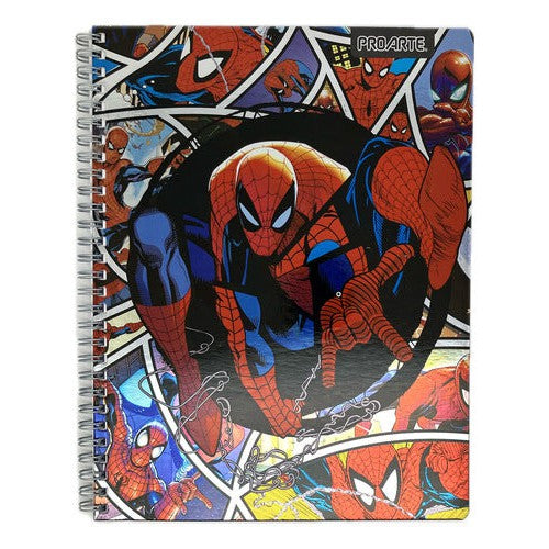 Cuaderno Universitario 7mm Spiderman Proarte