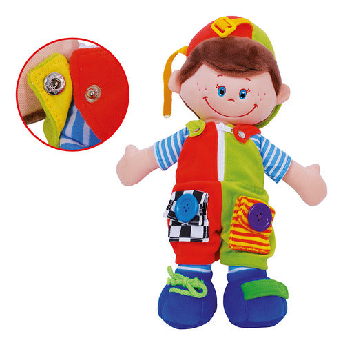 Muñeco Niño De Aprendizaje Tela