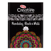 Libro Para Pintar Mandalas Black & White Creative