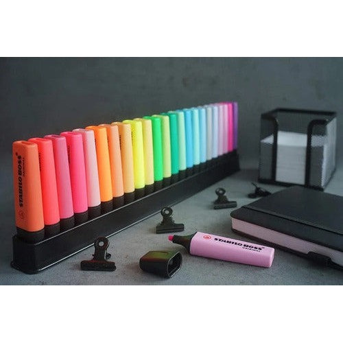 Destacadores Stabilo Boss 23 Colores + Base