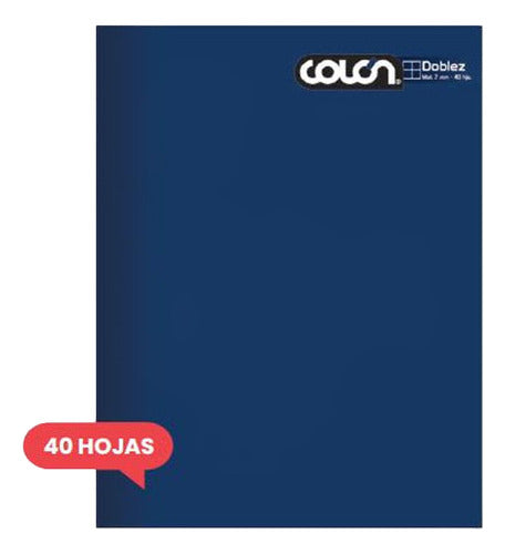 Cuaderno Chico Matematicas 7mm 40 Hojas