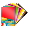 Papel Lustre 10 Colores Autoadhesivo A4