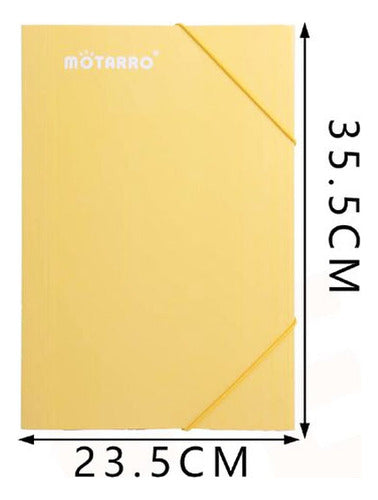 Carpeta Con Elástico Oficio