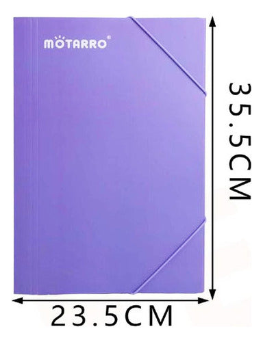 Carpeta Con Elástico Oficio