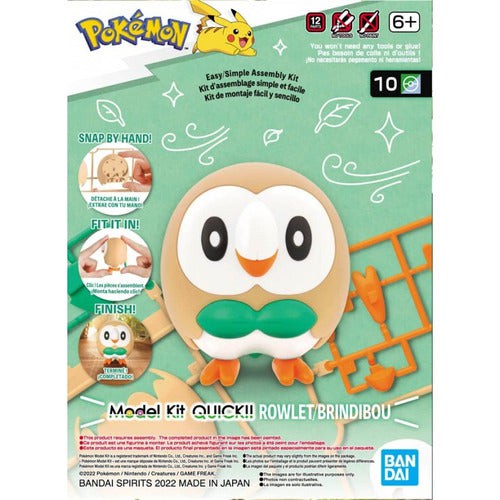 Pokemon Model Kit Rowlet