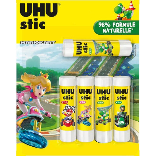 Adhesivo En Barra Uhu Stic 40 Gr Mario Bros