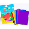 Papel A4 De Colores 50 Hojas 10 Col