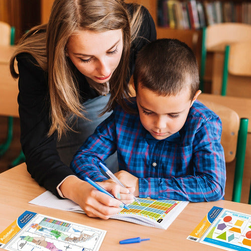 Ayudas Escolares Tabla De Multiplicar Adhesiva