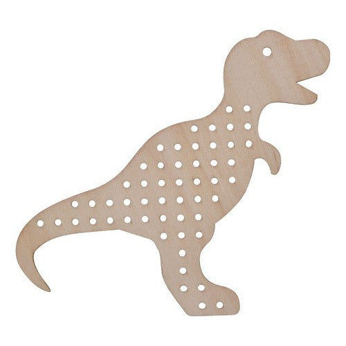 Dinosaurio Bordar Madera Motricidad Fina