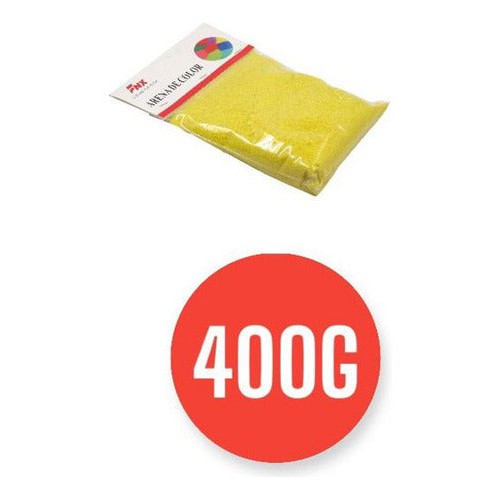 Arena De Color 400 Gr Para Manualidades