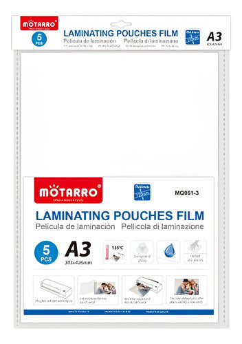 Láminas Para Termolaminar A3 5un
