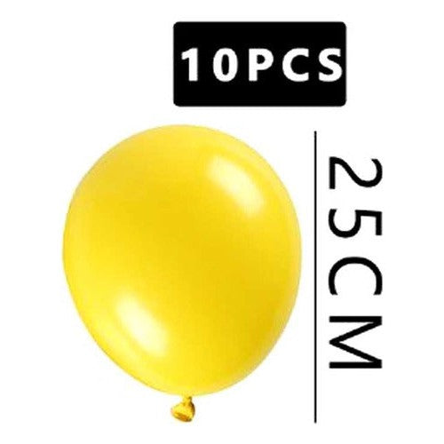 Globos 25cm Metalizados 10 Un