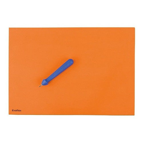 Kit Tabla Para Punzar + Punzón Escolar Evaflex