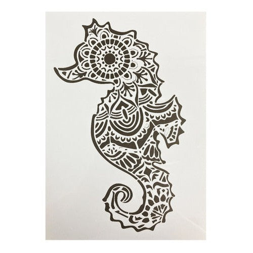 Plantilla Flexible Stencil A4 Diseño Animales