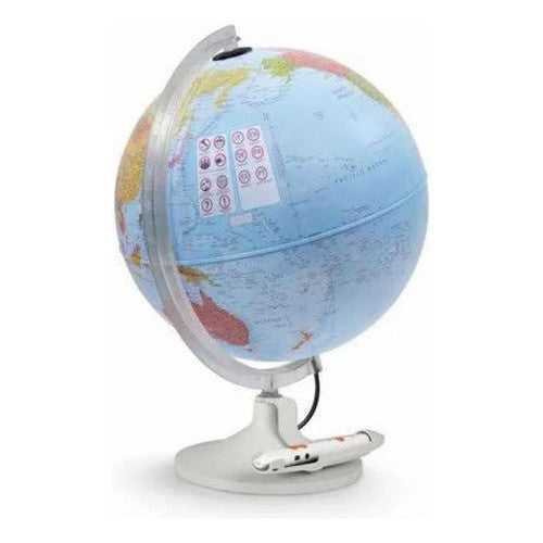Globo Terráqueo Político Interactivo De 30 Cm De Parlamondo