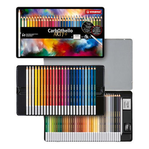 Lápices Pastel Profesional Stabilo Carbothello 60 Colores