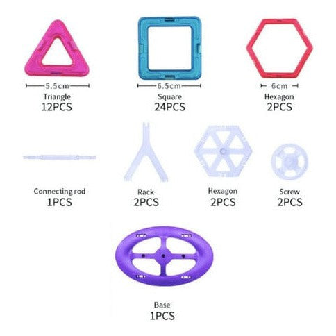 Bloques Magnéticos Mini Didácticos